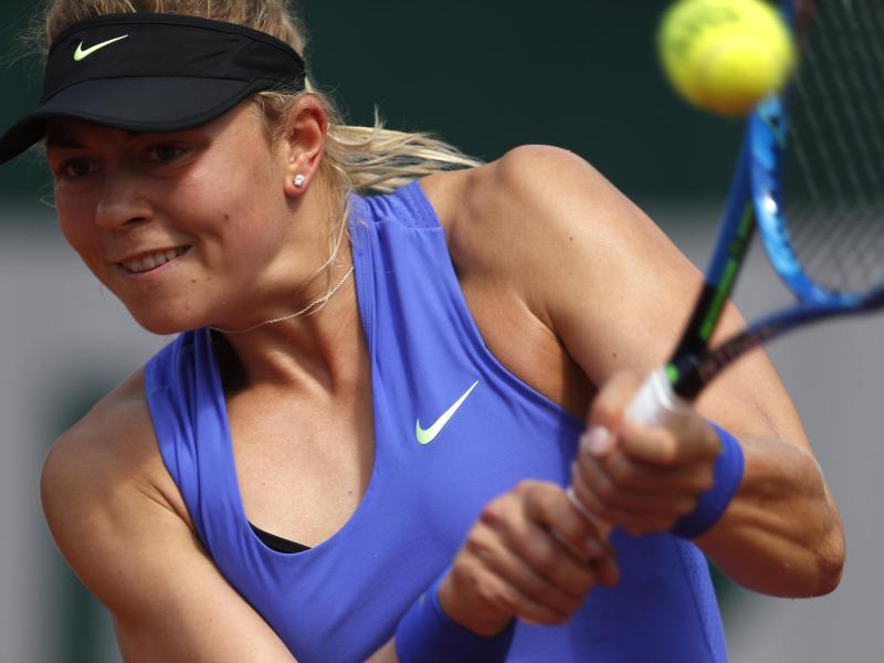 Carina Witthöft scheitert in 's-Hertogenbosch im Viertelfinale an der Estin Anett Kontaveit.