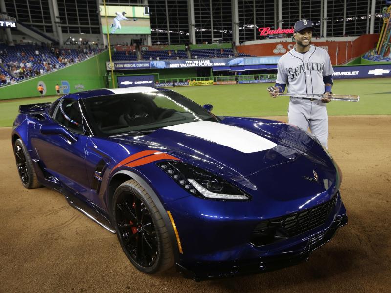 Robinson Canó und sein neuer Sportwagen Robinson Canó und sein neuer Sportwagen