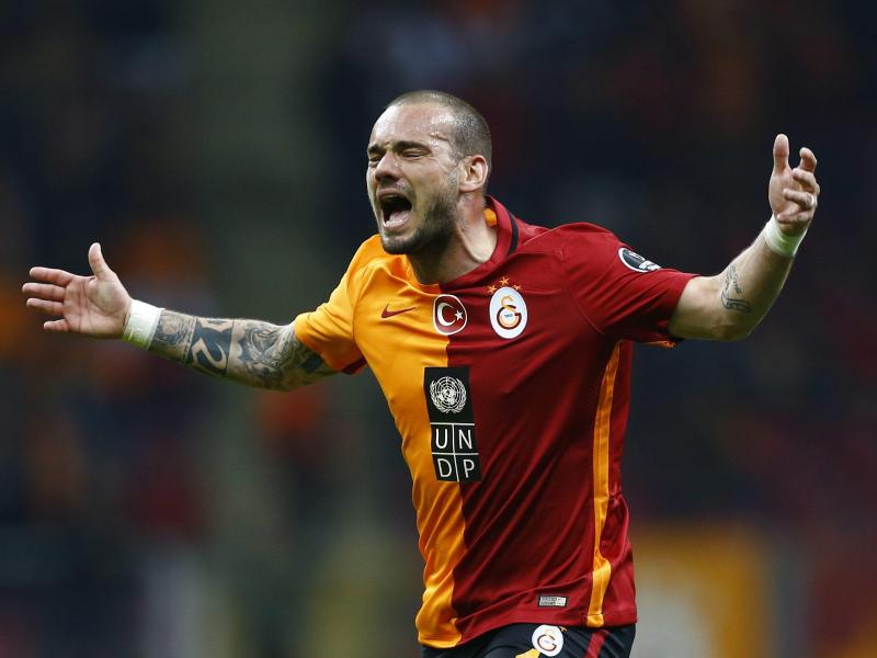 Galatasaray trennt sich nach Medienberichten von Wesley Sneijder