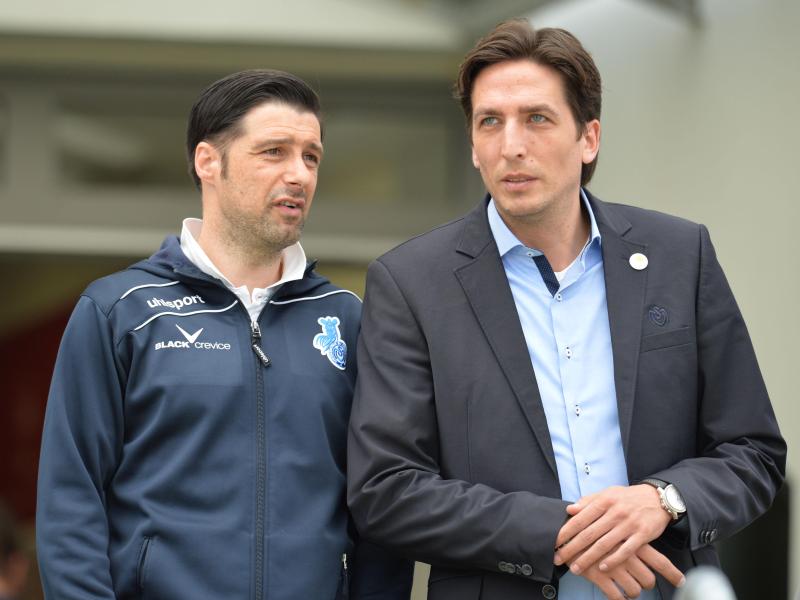 Ilia Gruev und Ivica Grlić wollen sich langfristig in der 2. Liga etablieren