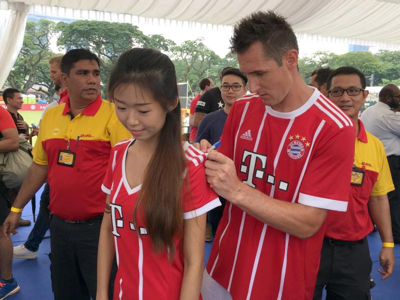 Miro Klose ist derzeit mit dem FC Bayern in Asien unterwegs