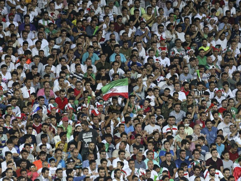 Beim WM-Qualifikationspiel Iran gegen Syrien durften keine weiblichen Fans des Gastgebers ins Stadion