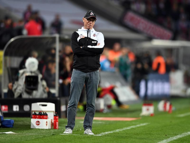Wartet mit dem 1. FC Köln noch auf den ersten Saisonsieg: Trainer Peter Stöger