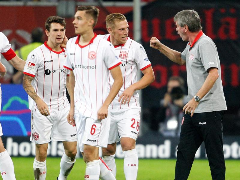 Trainer Friedhelm Funkel will mit Fortuna Düsseldorf die Erfolgsserie fortsetzen