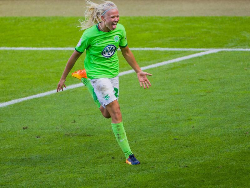 Erzielte für die Wolfsburger den Siegtreffer gegen Bremen: Pernille Harder