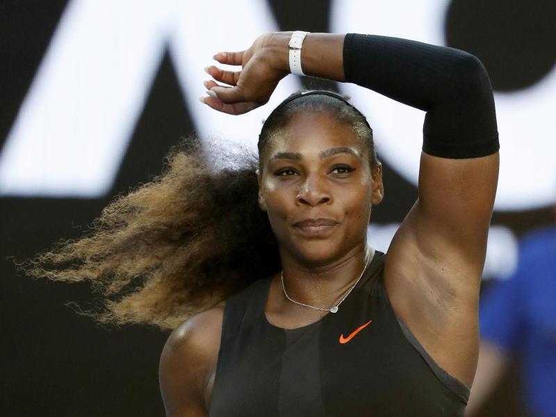 Steht nach ihrer Babypause vor einem Comeback bei den Australian Open: Titelverteidigerin Serena Williams Steht nach ihrer Babypause vor einem Comeback bei den Australian Open: Titelverteidigerin Serena Williams