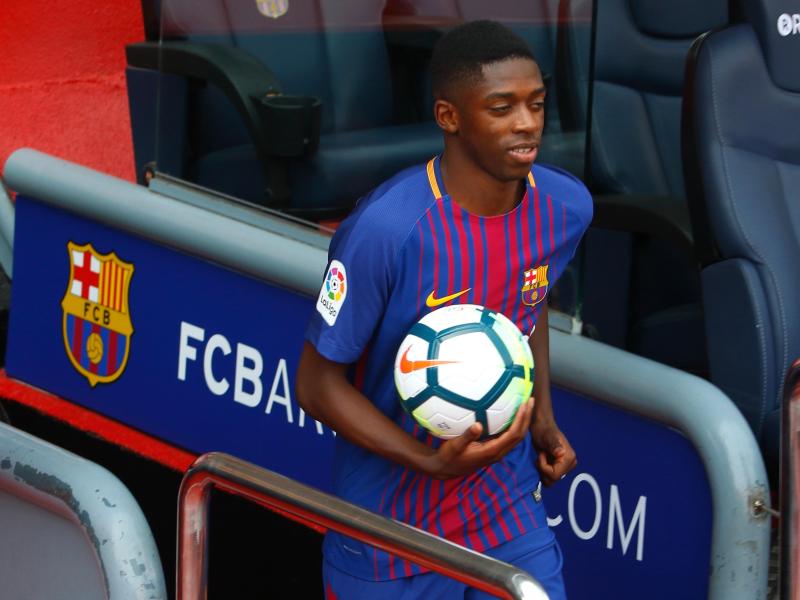 Hat nach seiner Verletzung das Mannschaftstraining beim FC Barcelona wieder aufgenommen: Ousmane Dembélé