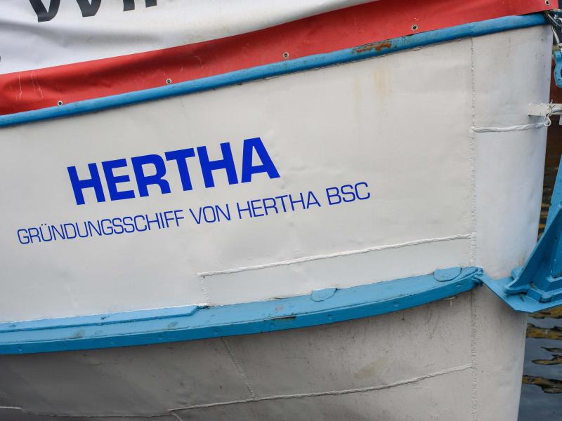 Das Ausflugsschiff mit dem Namen Hertha kehrte nach Berlin zurück