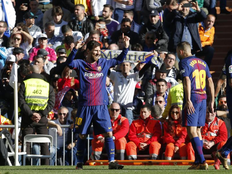 Lionel Messi brillierte auch ohne seinen rechten Schuh