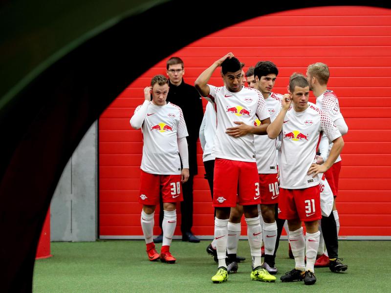 RB Leipzig besiegte in der Red Bull Arena Dukla Prag mit 2:0