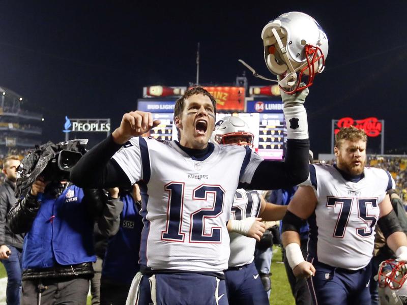 Tom Brady von den New England Patriots Tom Brady von den New England Patriots