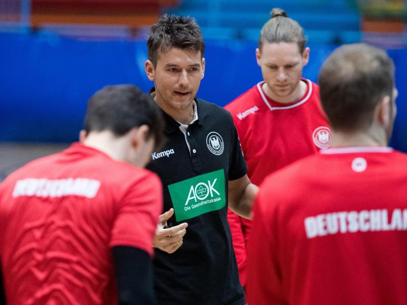 Bundestrainer Christian Prokop möchte gegen Montenegro gleich einen Sieg sehen Bundestrainer Christian Prokop möchte gegen Montenegro gleich einen Sieg sehen