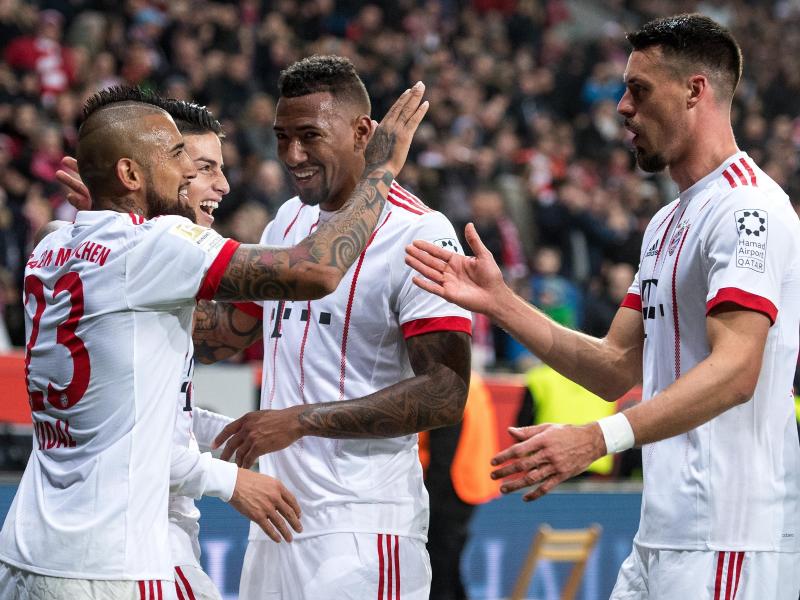 Dem FC Bayern ist ein nahezu perfekter Auftakt in die Bundesliga-Rückrunde geglückt Dem FC Bayern ist ein nahezu perfekter Auftakt in die Bundesliga-Rückrunde geglückt