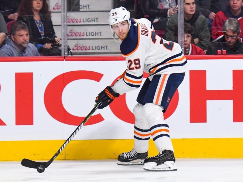 Leon Draisaitl spielt in der NHL für die Edmonton Oilers Leon Draisaitl spielt in der NHL für die Edmonton Oilers