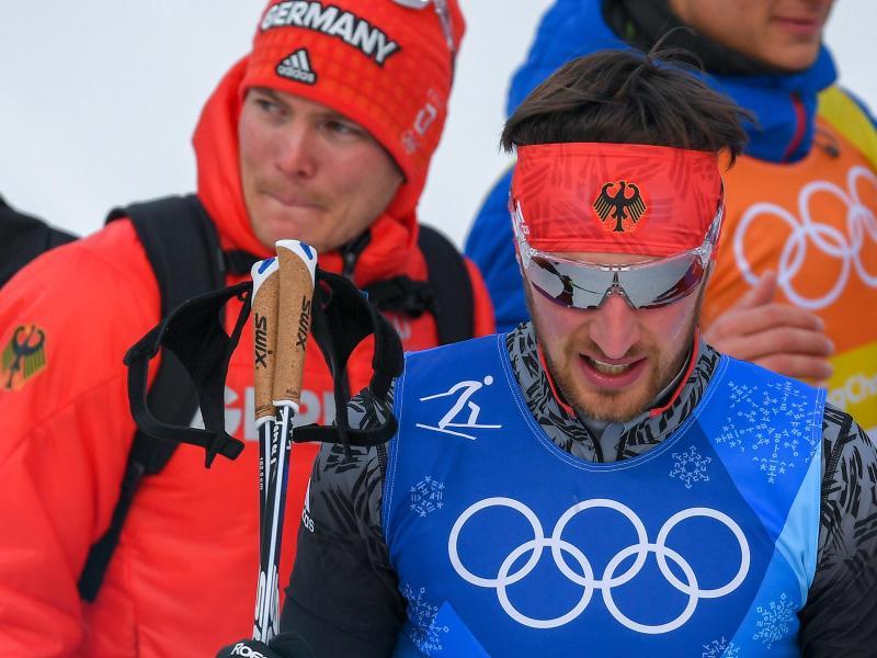 Jonas Dobler (vorn) und Lucas Bögl wurden von Trainer Janko Neuber für den 50-Kilometer-Lauf nominiert