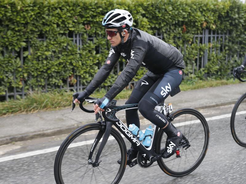 Michal Kwiatkowski hat die Fernfahrt Tirreno-Adriatico gewonnen Michal Kwiatkowski hat die Fernfahrt Tirreno-Adriatico gewonnen