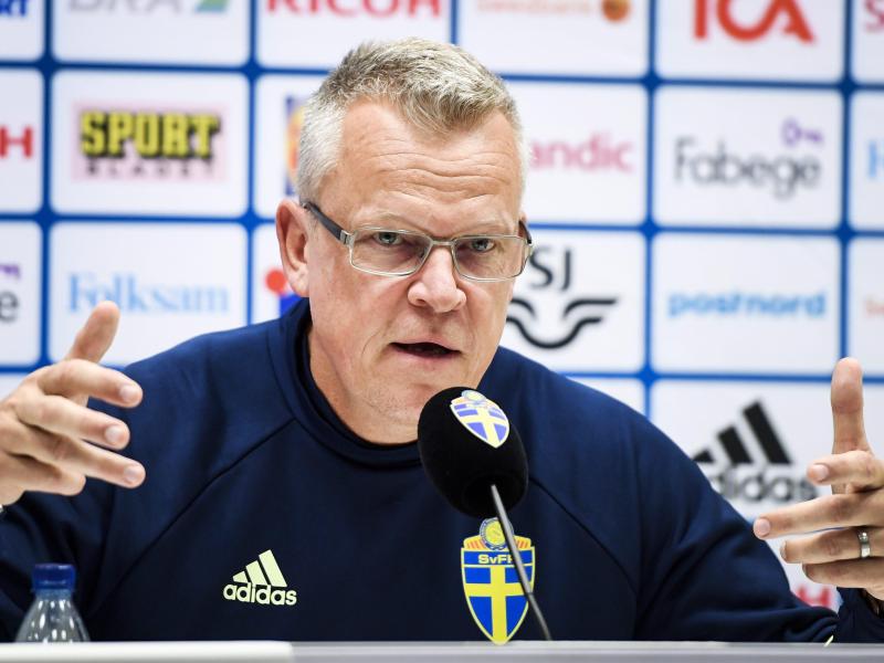 Schwedens Trainer Janne Andersson hat noch keinen Kontakt zu Zlatan Ibrahimovic aufgenommen