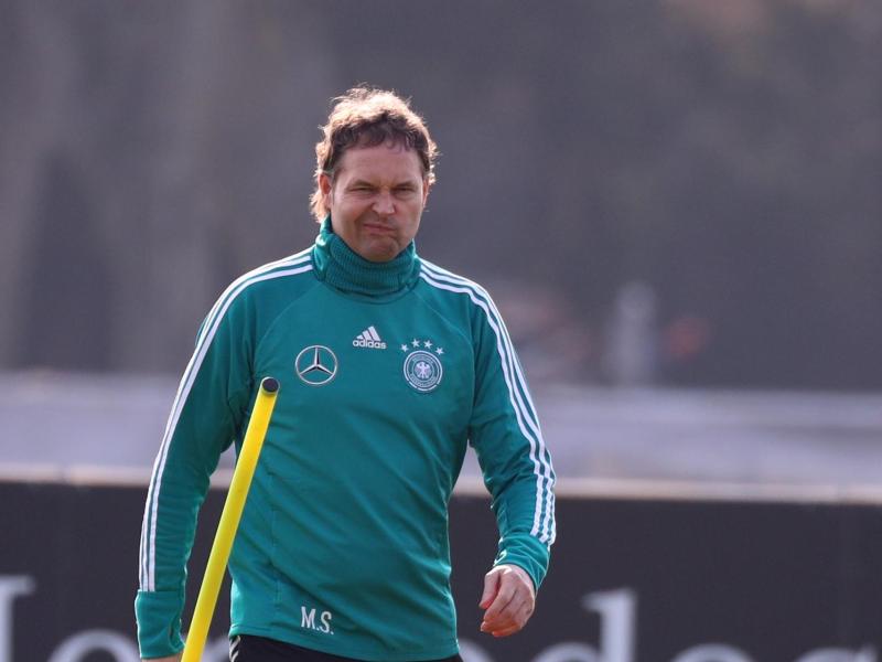 Marcus Sorg beim Abschlusstraining des DFB-Teams vor dem Spiel gegen Brasilien.