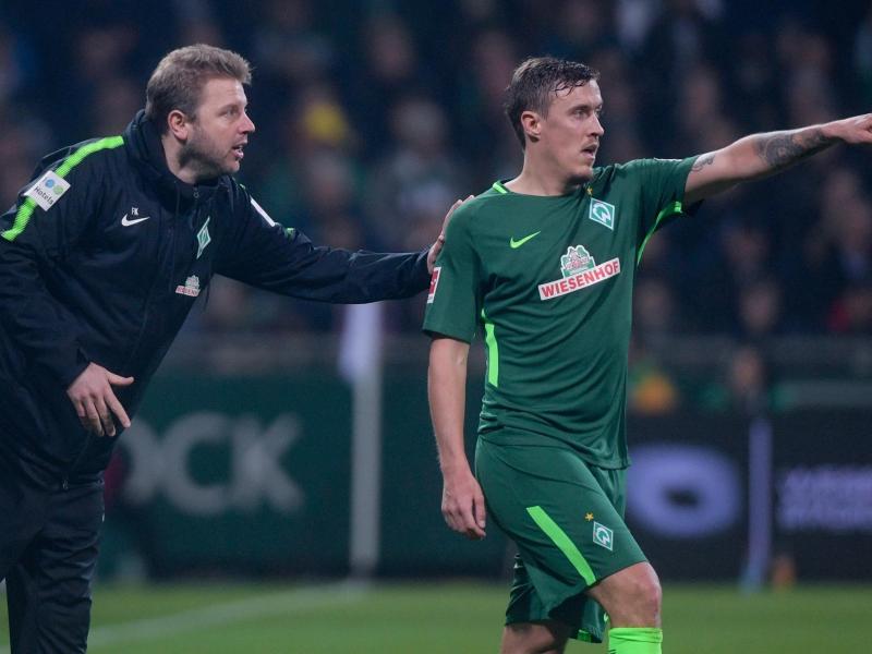 Lenker und Torjäger vereint: Werder-Coach Florian Kohlfeldt (l.) und Angreifer Max Kruse