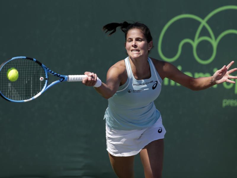 Julia Görges brauchte über zwei Stunden für den Sieg im Match gegen Kristie Ahn