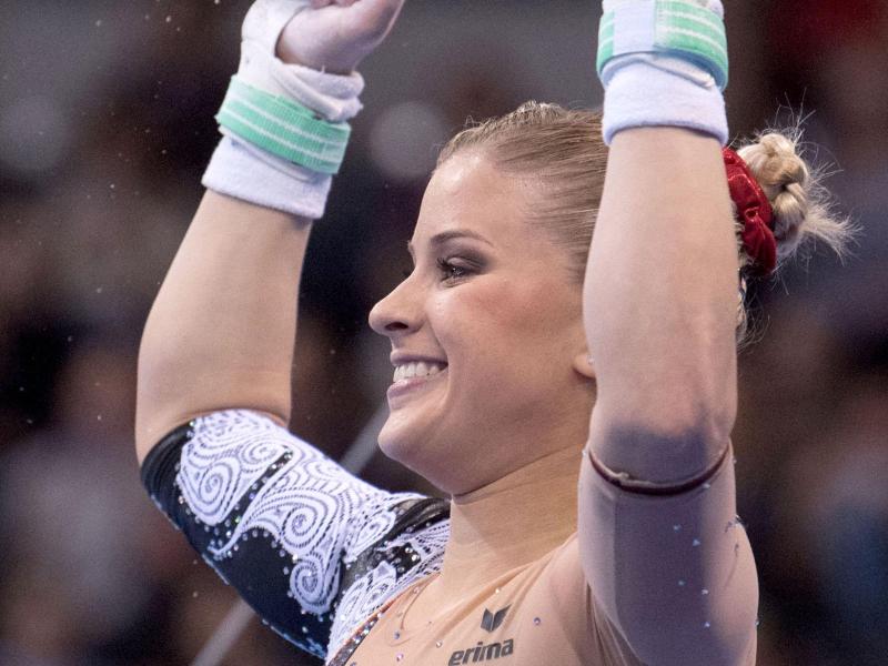 Elisabeth Seitz hat beim Final-Turnier in Tokio zum zweiten Mal den Turn-Weltcup im Mehrkampf gewonnen Elisabeth Seitz hat beim Final-Turnier in Tokio zum zweiten Mal den Turn-Weltcup im Mehrkampf gewonnen