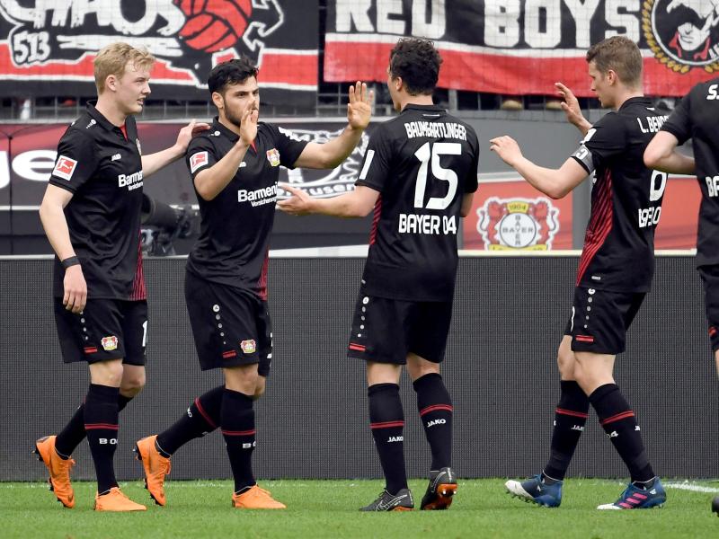 Die Leverkusener haben sich für das Pokalspiel gegen Bayern München warmgeschossen