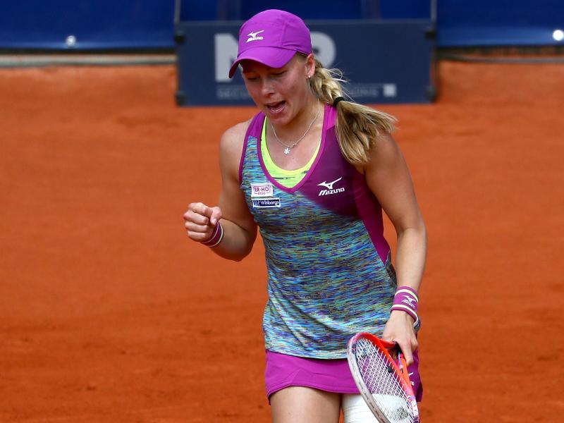Feiert ihren Turniersieg in Nürnberg: Johanna Larsson