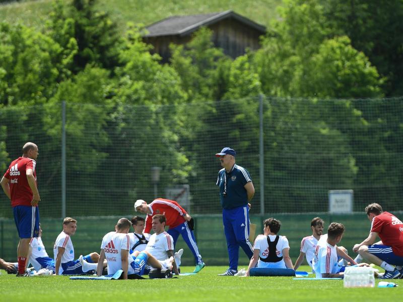 Die Sbornaja bereitet sich auf die Heim-WM vor Die Sbornaja bereitet sich auf die Heim-WM vor