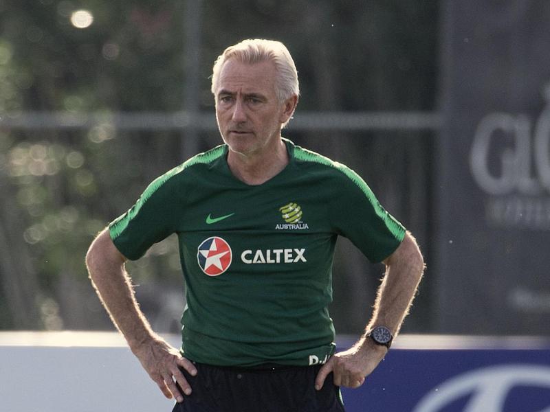 Bert van Marwijk trainiert die australische Fußball-Nationalmannschaft