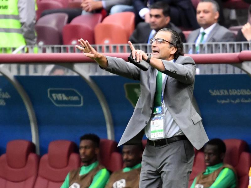 Juan Antonio Pizzi ist der Coach der Mannschaft Saudi-Arabiens