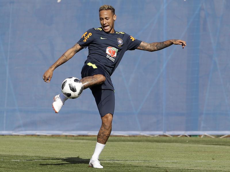 Die Serben wollen vor allem Brasiliens Topstar Neymar stoppen