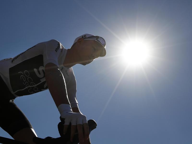 Christopher Froome vom Team Sky wurde von der UCI freigesprochen Christopher Froome vom Team Sky wurde von der UCI freigesprochen