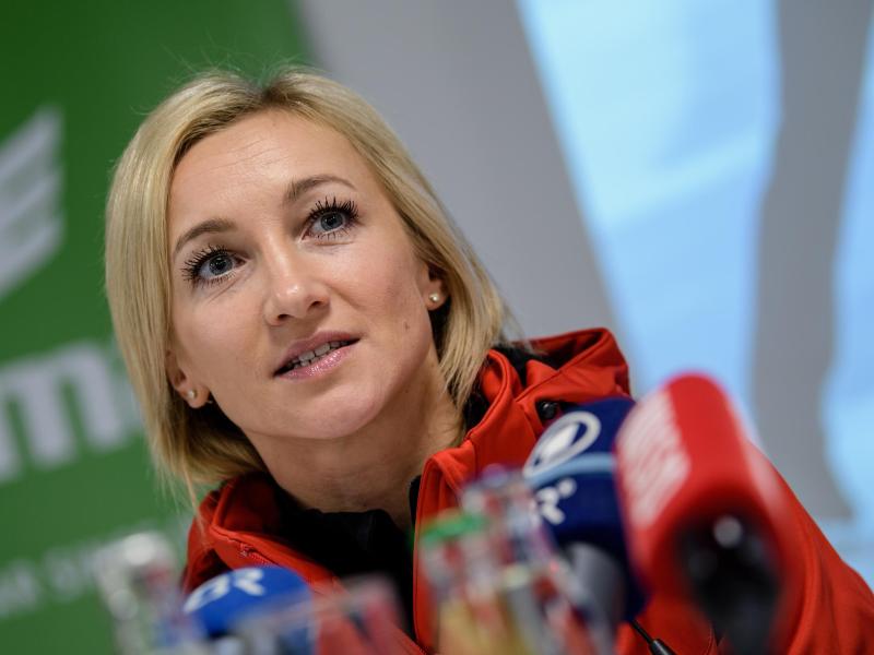 Hat Olympia 2022 in Peking im Blick: Paarlauf-Olympiasiegerin Aljona Savchenko Hat Olympia 2022 in Peking im Blick: Paarlauf-Olympiasiegerin Aljona Savchenko