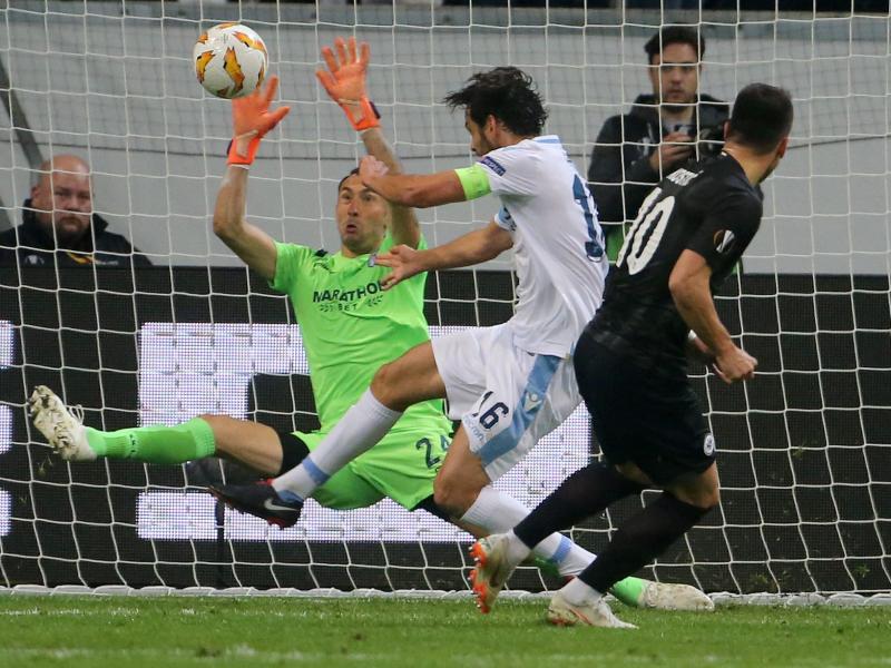 Eintracht Frankfurt gewann überraschend souverän gegen Lazio