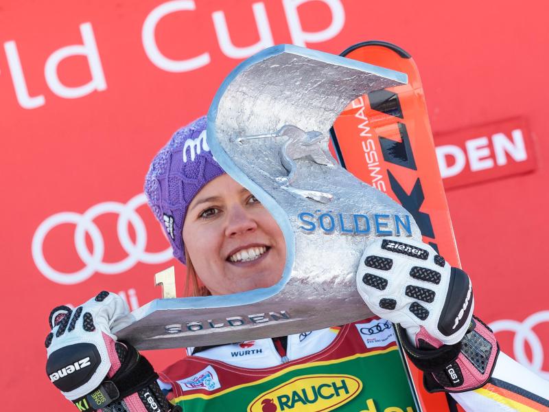 Viktoria Rebensburg blickt entschlossen dem alpinen Saisonstart entgegen