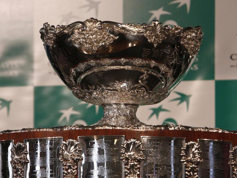 Die Davis Cup Trophäe Die Davis Cup Trophäe