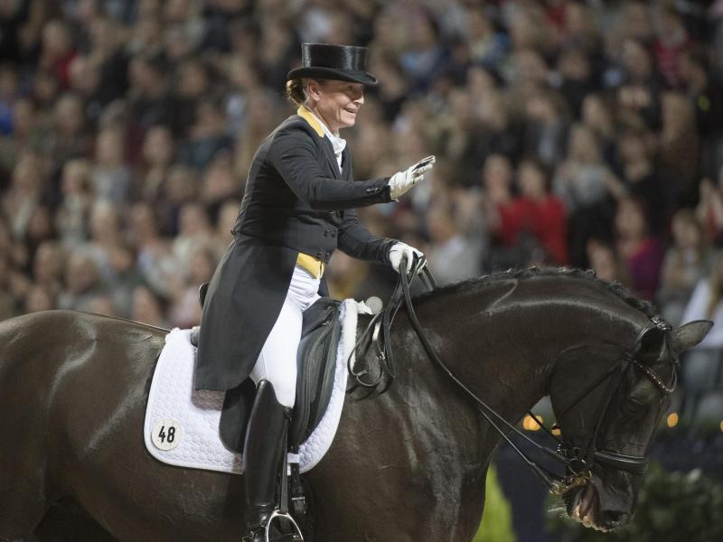 Isabell Werth gewann auf Weihegold in Stockholm Isabell Werth gewann auf Weihegold in Stockholm