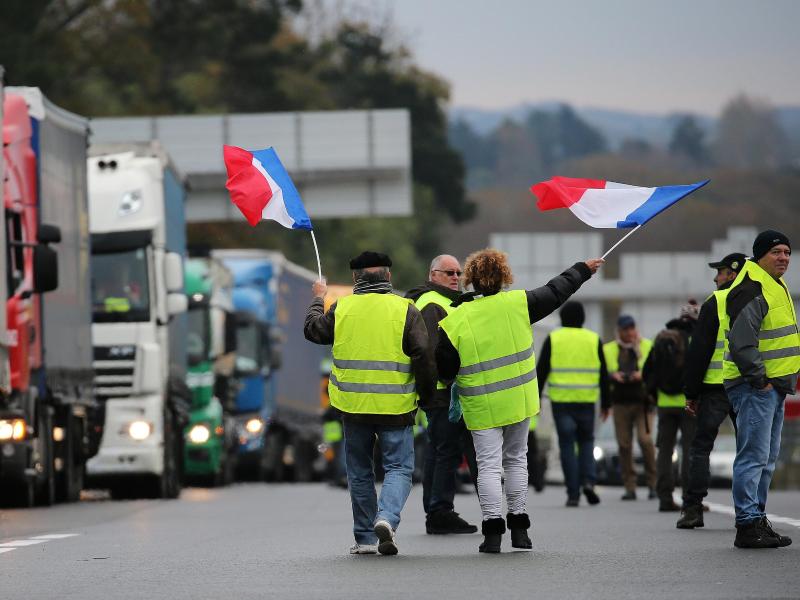 In Frankreich wurden vor dem Hintergrund zu erwartender Demonstrationen der 