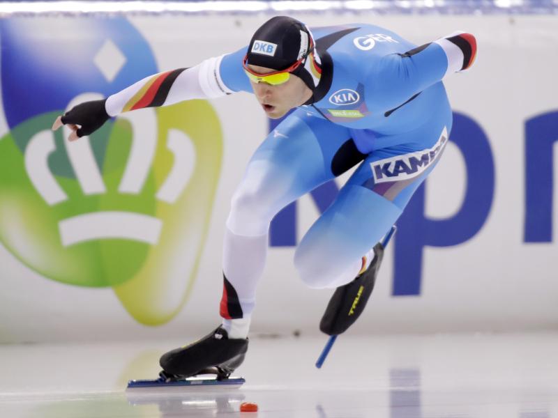 Nach dem Verpassen der Top Ten über 500 Meter, wurde Nico Ihle Sechster über 1000 Meter Nach dem Verpassen der Top Ten über 500 Meter, wurde Nico Ihle Sechster über 1000 Meter