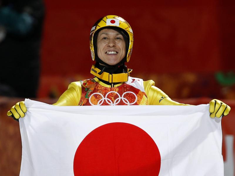 Feiert 30-jähriges Weltcup-Jubiläum: Noriaki Kasai Feiert 30-jähriges Weltcup-Jubiläum: Noriaki Kasai