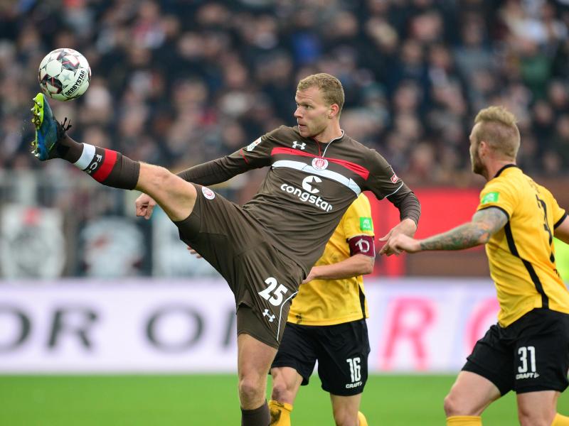 Henk Veerman vom FC St. Pauli hat sich einen Kreuzbandriss zugezogen