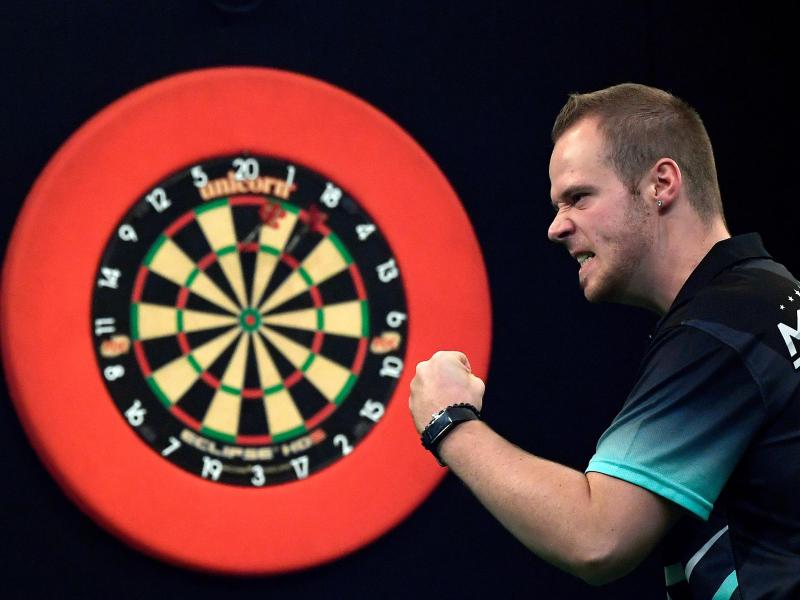Deutschlands bester Darter: Max Hopp. Foto: Ina Fassbender Deutschlands bester Darter: Max Hopp. Foto: Ina Fassbender