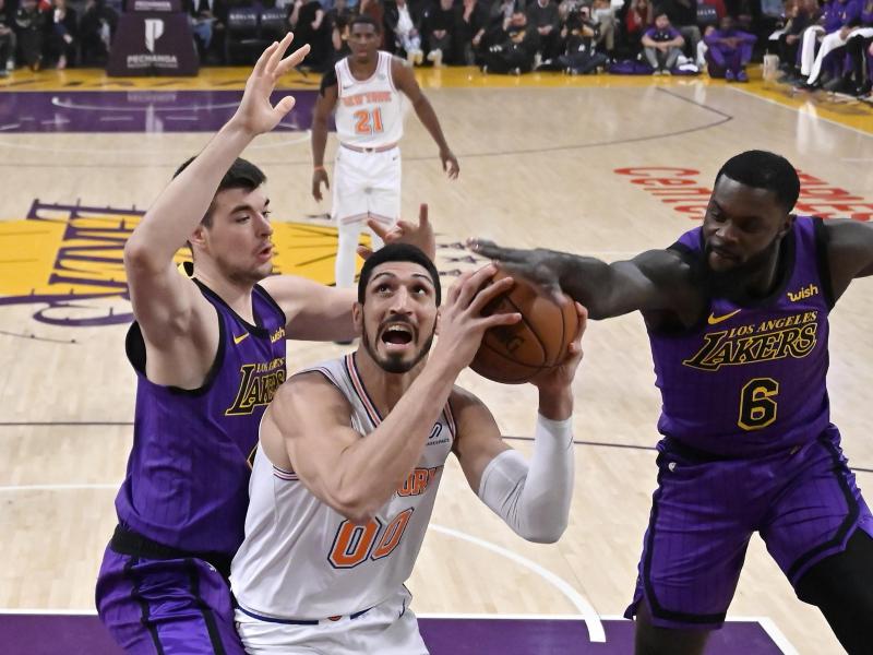 In den USA ein Star, in der Türkei im Fokus: Enes Kanter (M) In den USA ein Star, in der Türkei im Fokus: Enes Kanter (M)
