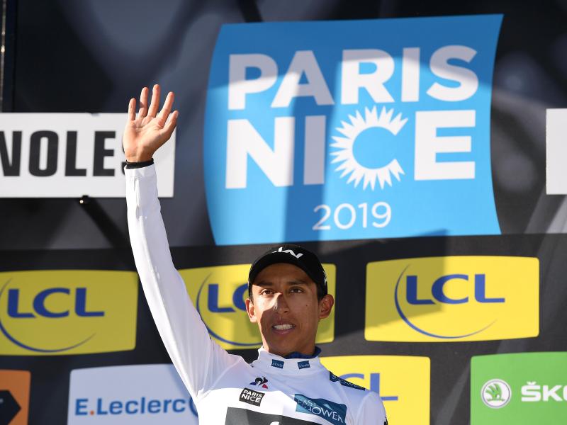 Kolumbianer Egan Bernal vom Team Sky gewinnt Paris-Nizza Kolumbianer Egan Bernal vom Team Sky gewinnt Paris-Nizza