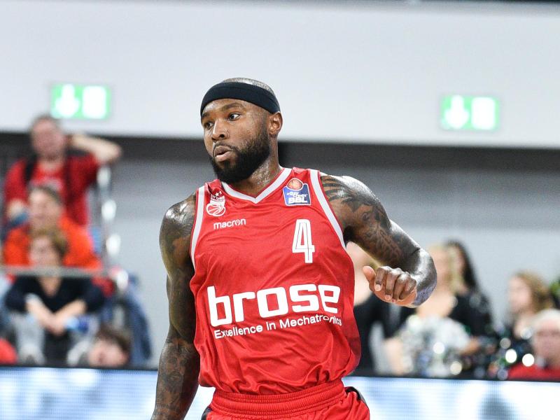 Führte Bamberg zum Sieg in Vechta: Tyrese Rice. Foto: Nicolas Armer/dpa Führte Bamberg zum Sieg in Vechta: Tyrese Rice. Foto: Nicolas Armer/dpa