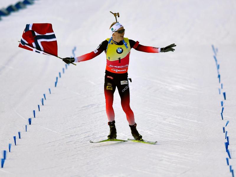 Dominierte den Biathlon-Weltcup: Der Norweger Johannes Thingnes Bö Dominierte den Biathlon-Weltcup: Der Norweger Johannes Thingnes Bö