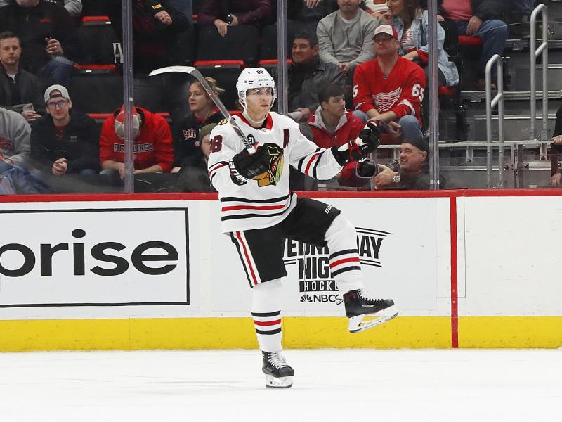 Patrick Kane von den Chicago Blackhawks führt das US-Team bei der WM an Patrick Kane von den Chicago Blackhawks führt das US-Team bei der WM an