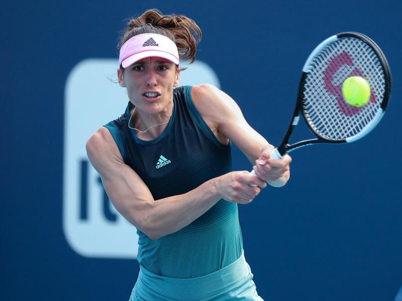 Andrea Petkovic eröffnet die Fed-Cup-Partie gegen Lettland Andrea Petkovic eröffnet die Fed-Cup-Partie gegen Lettland