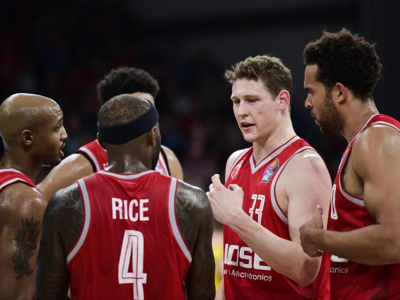 Die Spieler von Brose Bamberg haben den Abwärtwstrend gestoppt Die Spieler von Brose Bamberg haben den Abwärtwstrend gestoppt