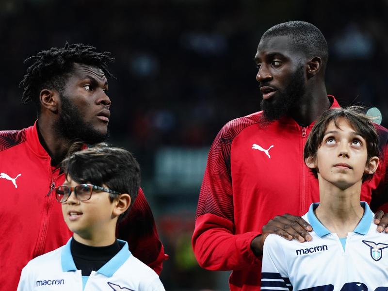Tiemoué Bakayoko und Franck Kessié vom AC Mailand wurden von Lazio-Fans rassistisch beleidigt